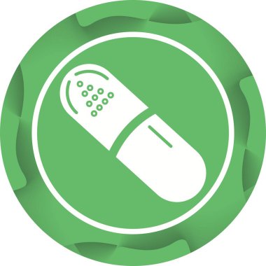 Güzel Kapsül Vektör Kabartma simgesi