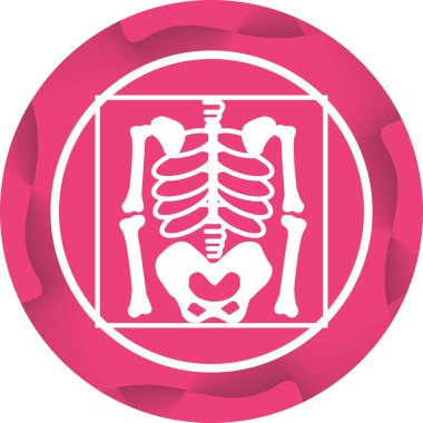 Güzel İskelet Vektör Kabartma simgesi