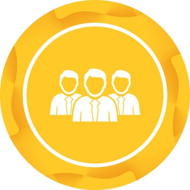 Güzel Takım Çalışması Vektör Kabartma Simgesi