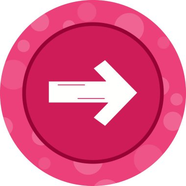 Güzel Sağ Ok Vektör Sembolü