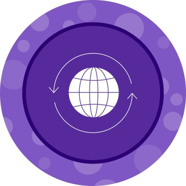 Dünya Çapında Güzel Vektör Kabartma simgesi