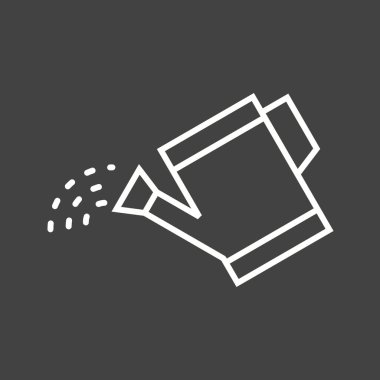 Güzel Su Santralleri Çizgisi Vektör Simgesi