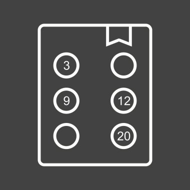 Güzel Çözüm Sorun Satır Vektörü Simgesi