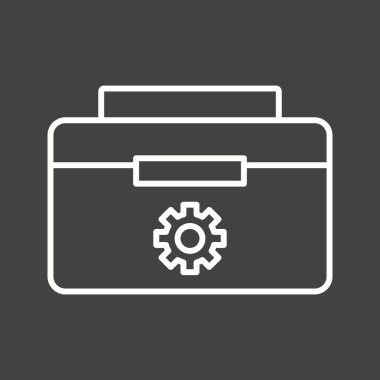 Güzel Bakım Hattı Vektör Simgesi