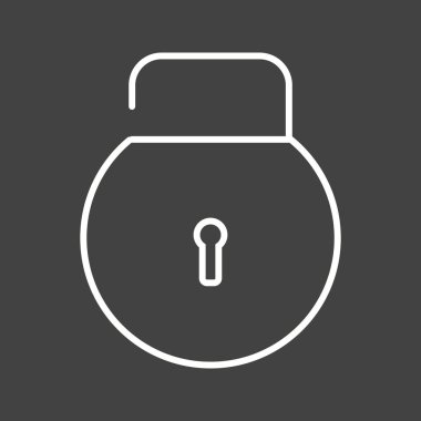 Güzel Açık Satır vektör simgesi