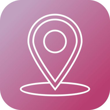 Güzel İşaretli Satır Vektörü Simgesi