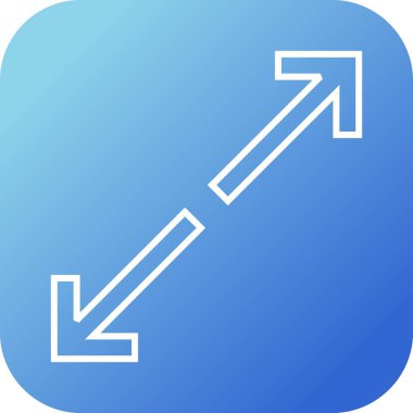 Ok Satır Vektörü Simgesine Güzel Sığdır