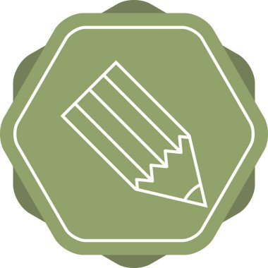 Güzel Kalem Satırı Vektör Simgesi