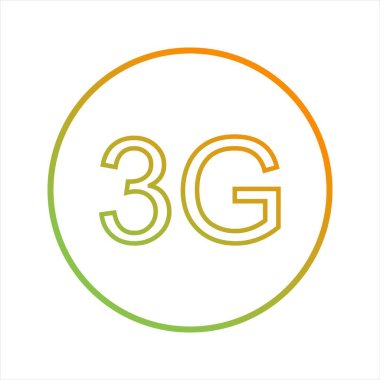 Güzellik 3G Satır Vektörü Simgesi