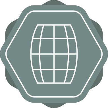 Güzel Namlu Çizgisi Vektör Simgesi