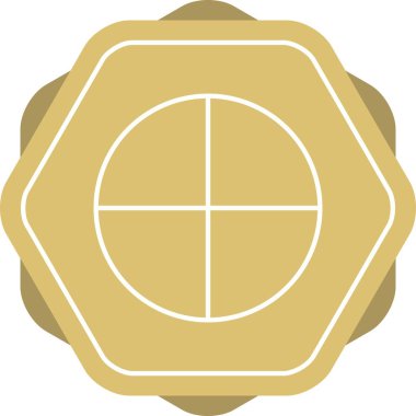 Güzel Çember Çizgisi Vektör Simgesi