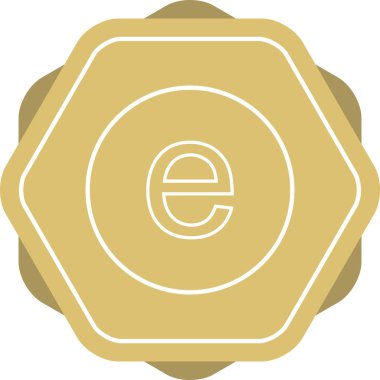 Güzel Sınır Çizgisi Vektör Simgesi