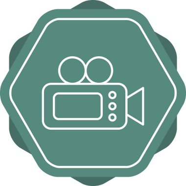 Güzel Dust Bin Satır Vektörü Simgesi