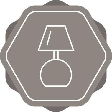 Güzel Lamba Hattı Vektör Simgesi