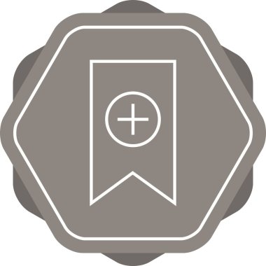 Güzel Ad Etiketi Satır Vektörü Simgesi