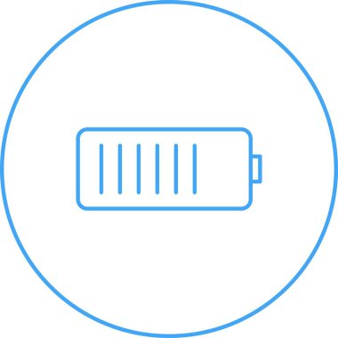 Güzel Mobil Pil Vektörü Simgesi