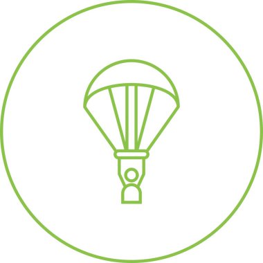 Güzel Yolculuk Çizgisi Vektör Simgesi