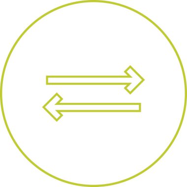 Çizgi Vektörü Simgesini & Güzel Eşzamanla