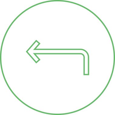 Güzel Sağ Ok Satır Vektörü Simgesine