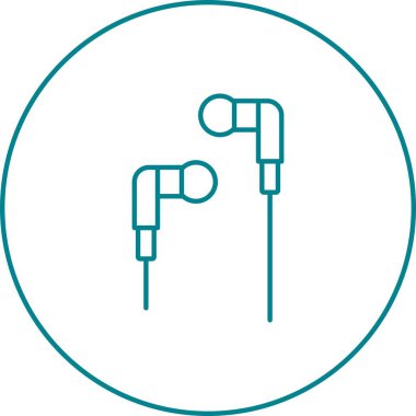 Güzel Elsiz Satır Vektörü Simgesi