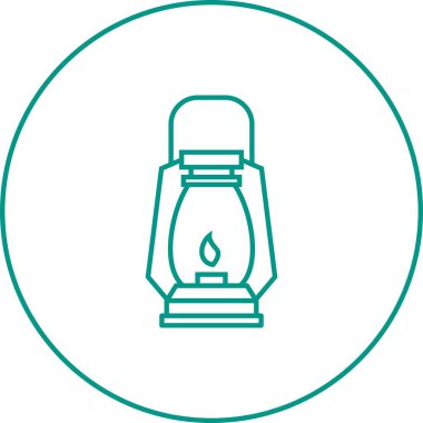 Güzel Laltain Satır Vektörü Simgesi