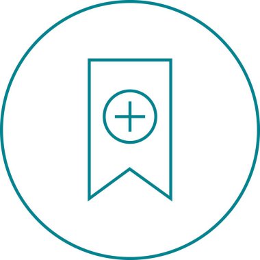 Güzel Ad Etiketi Satır Vektörü Simgesi