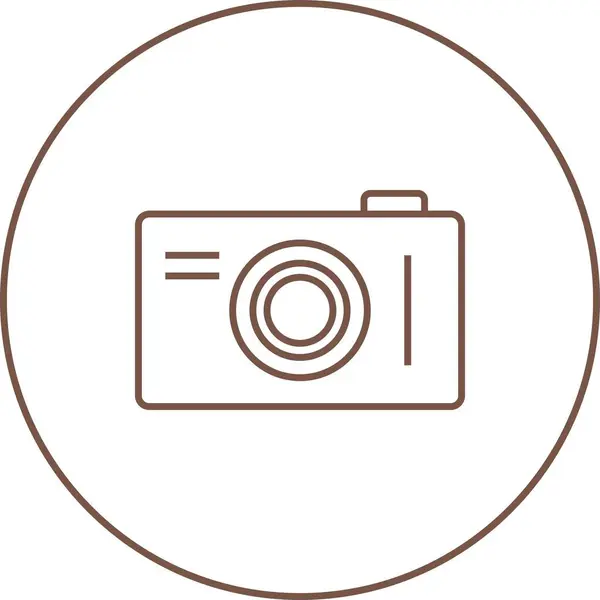 Векторная икона "Линия камеры" — стоковый вектор