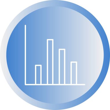 Güzel Grafik Çizgisi Vektör Simgesi