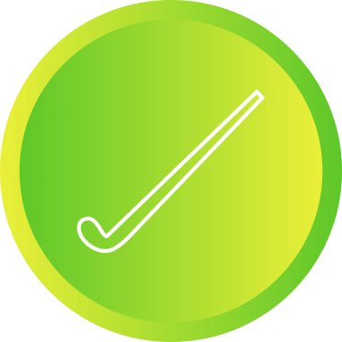 Güzel Hokey Çizgisi Vektör Simgesi