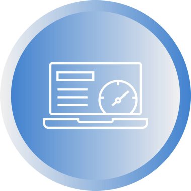 Güzel Çizgi Çizgisi Vektör Simgesi