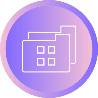 Güzel Dizinler Satır Vektörü Simgesi