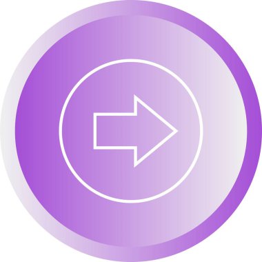 Güzel Sonraki Ok Satırı Vektör Simgesi