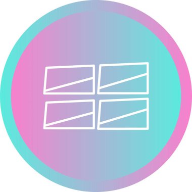 Güzel Windows Satır Vektörü Simgesi