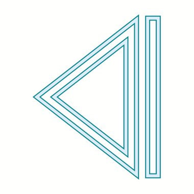 Güzel Ok Arkası Vektör Simgesi