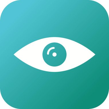 Güzel Göz Kabartma Vektörü Simgesi