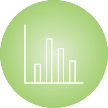 Güzel Grafik Çizgisi Vektör Simgesi