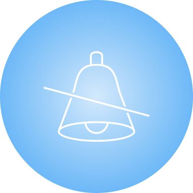 Güzel Ses Çizgisi Yok Vektörü Simgesi