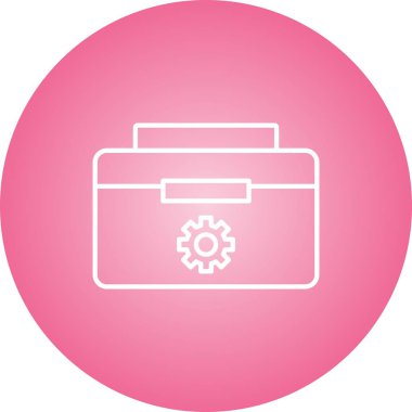 Güzel Bakım Hattı Vektör Simgesi