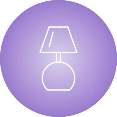 Güzel Lamba Hattı Vektör Simgesi