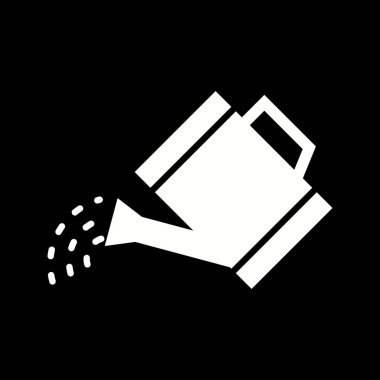 Güzel Su Bitkileri Kabartma Vektör Simgesi