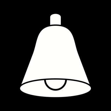 Güzel Çan Kabartma Vektörü Simgesi