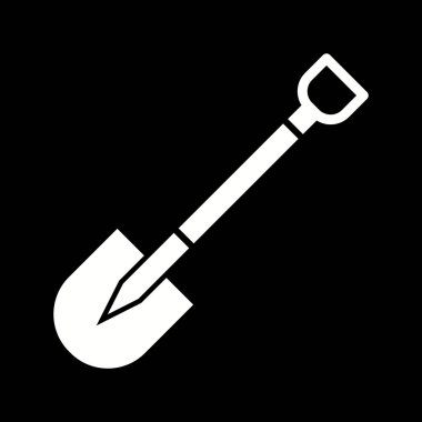 Güzel Kürek Kabartma Vektör Simgesi