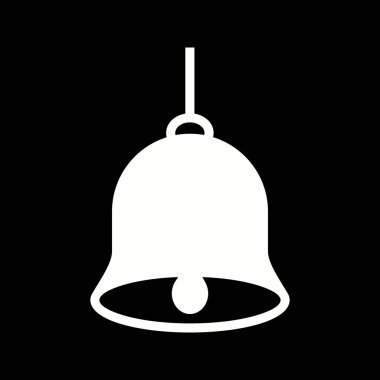Güzel Çan Kabartma Vektörü Simgesi