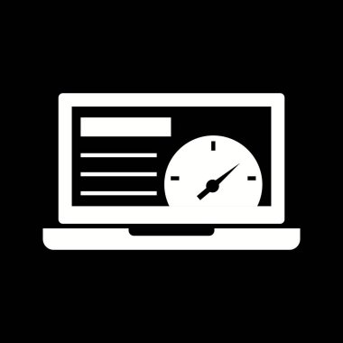 Güzel Kontrol Paneli Kabartma Vektör Simgesi