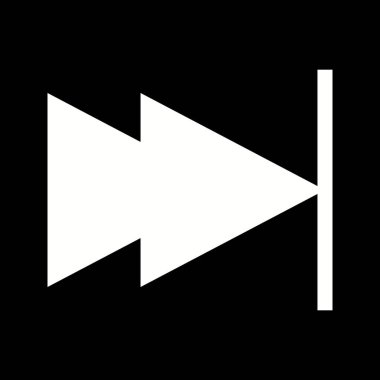 Güzel Sonraki Ok Kabartma Vektör Simgesi