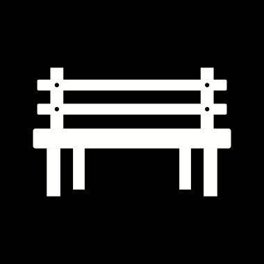 Güzel Benç Kabartma Vektör Simgesi