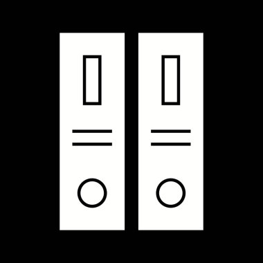 Güzel Arşivler Glyph Vektör Simgesi