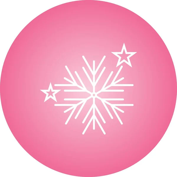 Lindos fogos de artifício Line Vector Icon — Vetor de Stock