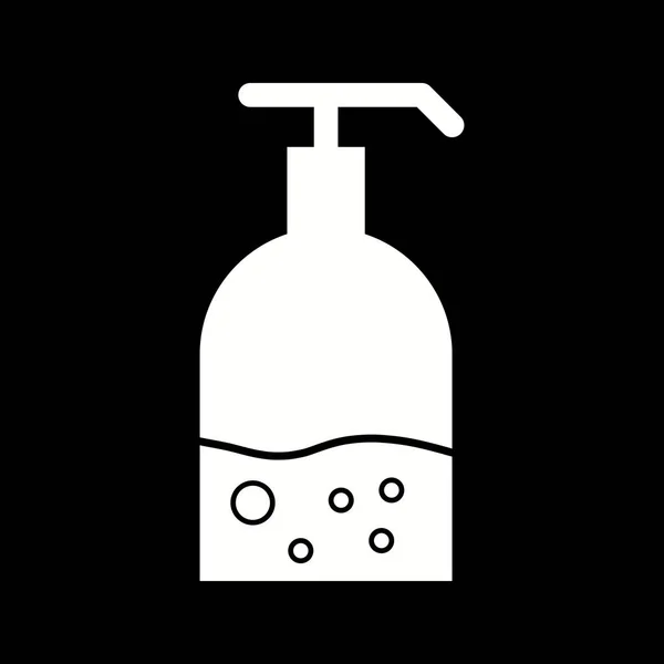 Beautiful Hand Wash Glyph Vector Icon — ストックベクタ