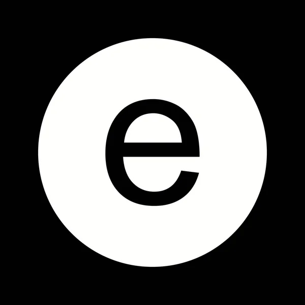 아름다운 edge Glyph vector icon — 스톡 벡터